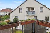 Balkon und Ausblick - 