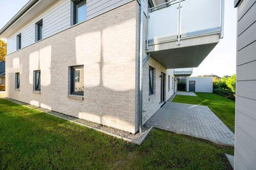 Seitenansicht - 3 Zimmer Terrassenwohnung in Glücksburg