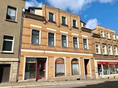 Hausansicht - Mehrfamilienhaus mit Laden und 2 freien