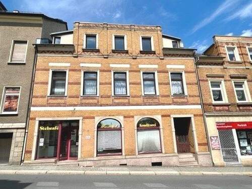 Hausansicht - 7 Zimmer Mehrfamilienhaus, Wohnhaus in Netzschkau