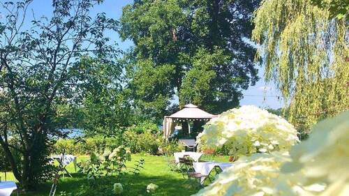 Einzigartige Gartenatmosphäre für Gäste - 