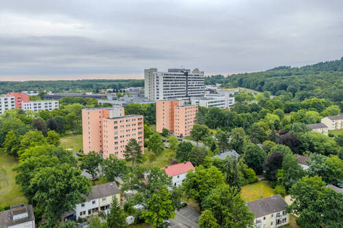 03_Gesamtansicht Drohne - 3 Zimmer Etagenwohnung in Wetzlar