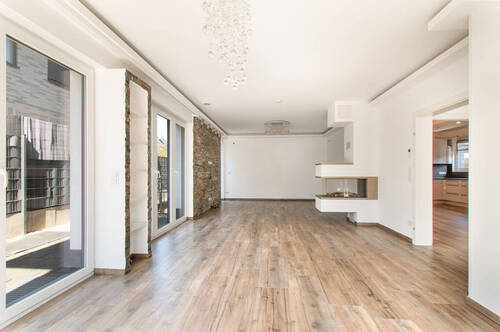 Offener und heller Wohn- und Essbereich im Hinterhaus - 