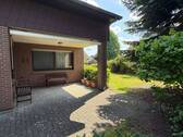 überdachte Terrasse direkt am Wohnzimmer - 