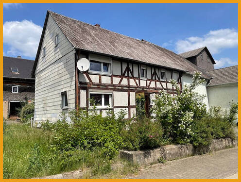 Straßenansicht - Einfamilienhaus mit 136,00 m² in Lauterbach / Wallenrod zum Kaufen