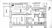Grundriss - 2 Zimmer Etagenwohnung in Chemnitz