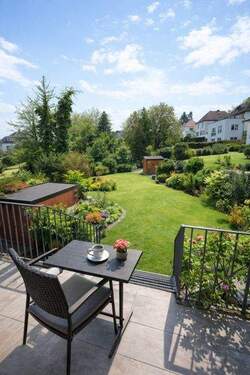 Balkonblick visualisiert - 