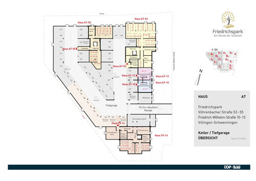 Übersicht Tiefgarage - 