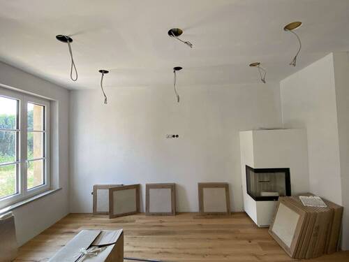 ...mit Kaminofen - 