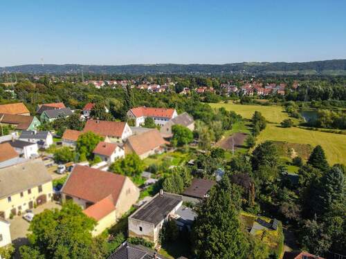 Drohnenansicht - Grundstück zum Kaufen in Dresden