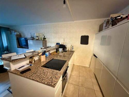 offene Küche - 2 Zimmer Etagenwohnung in Bad Reichenhall