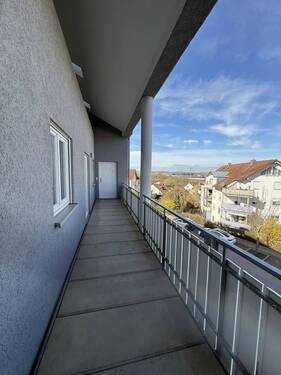 Laubengang zur Wohnung - 