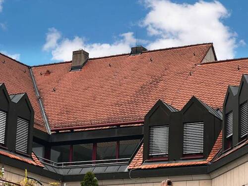 Bilick auf die Loggia - 2 Zimmer Etagenwohnung zur Miete in Stein