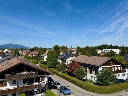 Ausblick Loggia - 2 Zimmer Etagenwohnung in Füssen
