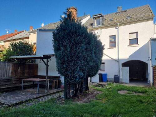 Hinteransicht - 7 Zimmer Mehrfamilienhaus, Wohnhaus zum Kaufen in Crimmitschau