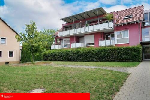 Außenansicht - Moderne, barrierefreie 4,5-Zimmer-Wohnung mit großer Terrasse in Denkingen