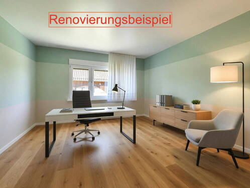 Renovierungsbeispiel Zimmer - 