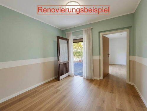 Renovierungsbeispiel Eingang - 