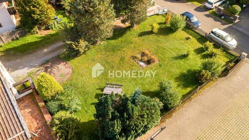 Außenansicht Drohne 7 - Grundstück in Mittenwald