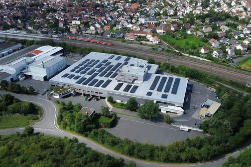Luftbild - Gewerbeflächen in modernisiertem Gewerbepark zu vermieten
