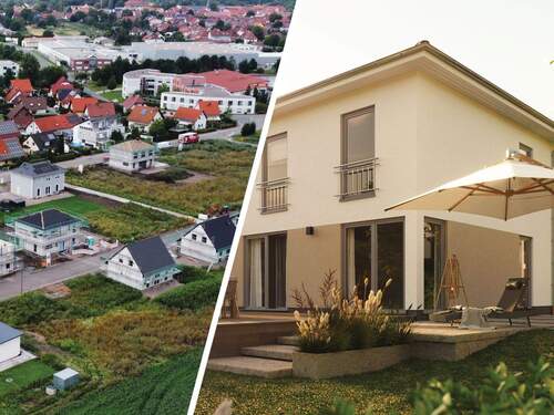 Fl152 RE - Vorschau Grundstück - Schick und gradlinig - die perfekte Form zum stadtnahen Wohnen in Gebesee