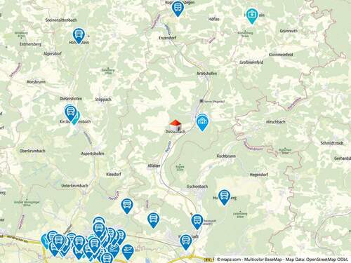 Geolyzer Kartenausschnitt - 