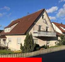 Voll vermietetes Zweifamilienhaus mit Garagen in Gosheim