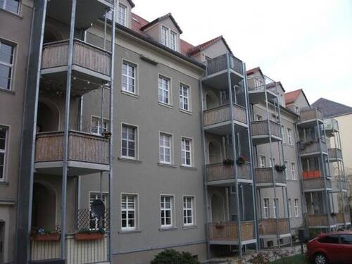 Hofansicht - !!!!!!!!! Tolle 3-Raum Wohnung - mit Balkon in ChemnitzAltchemnitz !!!!!!!!