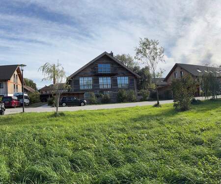 Hausansicht Nordseite - 5 Zimmer Reihenendhaus in Polling