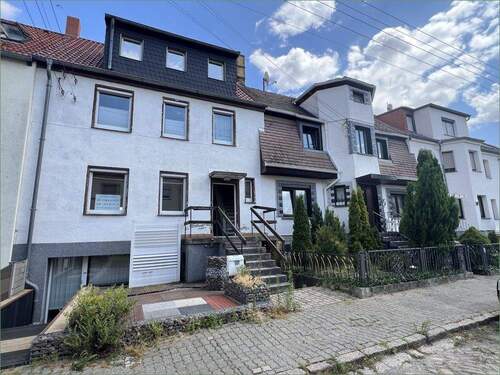 Außenansicht - Reihenmittelhaus mit 5 Zimmern in guter Lage von Leipzig