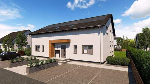 Ansicht Eingang - Vierfamilienhaus mit Grundstück perfekt für Afa