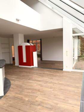 Wohnbereich ohne Möbel - 