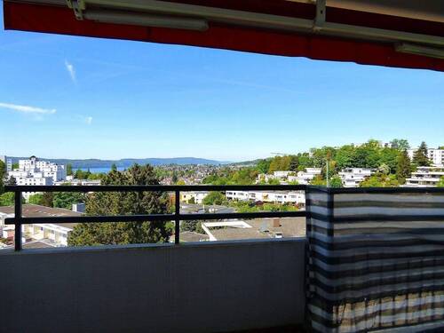 Aussicht vom Balkon - 