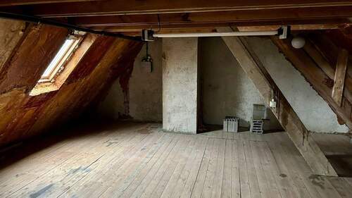 Blick auf den Dachboden - 