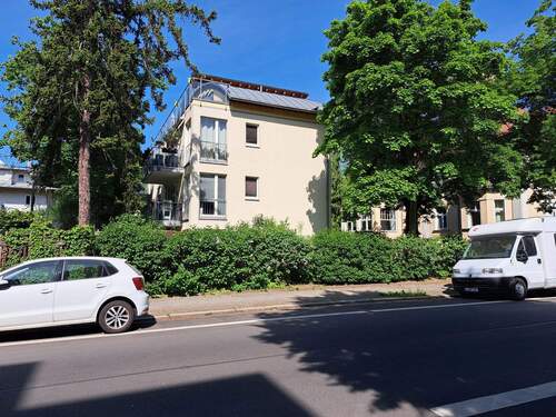 Blick zum Haus 32 A - 