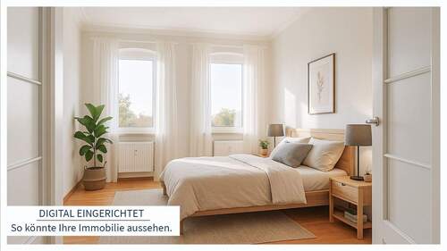 Digital Eingerichtet - 3 Zimmer Etagenwohnung zum Kaufen in Berlin