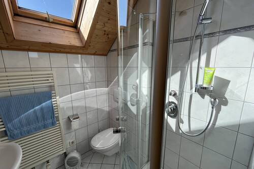Duschbad im Dachgeschoss - 