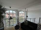 Blick von der Galerie - 3 Zimmer Etagenwohnung zum Kaufen in Leipzig / Plagwitz