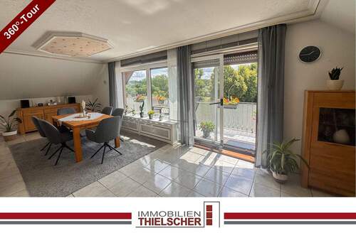 1 Titelbild - Exklusive Eigentumswohnung mit Balkon in Südlage, Weitblick und Doppelgarage