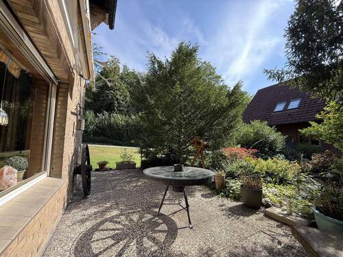 Terrasse - Doppelhaushälfte mit 94,60 m&sup2; in Lengerich zum Kaufen