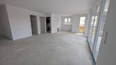 Wohnraum mit offener Küche - 3 Zimmer Etagenwohnung zum Kaufen in Friedrichshafen