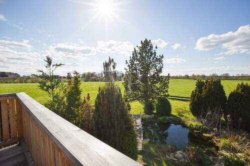 Ausblick Dachterrasse - 4 Zimmer Etagenwohnung zur Miete in Ansbach / Elpersdorf bei Ansbach