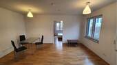 Wohnzimmer - 2 Zimmer Terrassenwohnung in München