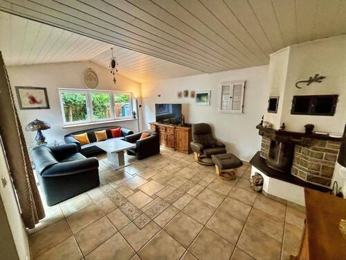 Wohnbereich mit Kamin - 