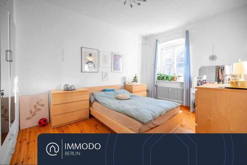 Schlafzimmer - ?? Wohnglück in grüner Oase - solide vermietete 2 Zimmer Wohnung mit moderner Küche