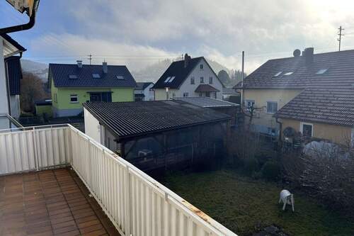 Aussicht vom Balkon im OG - 