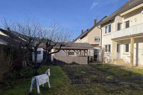 Garten - Hausrückseite - Mehrfamilienhaus, Wohnhaus mit 173,70 m&sup2; in Mühlheim zum Kaufen