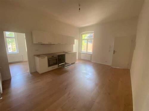 Gesamtblick Wohnung - Weimar* Westvorstadt* san. Altbau* gemütliche kl. 2 Zimmer-Whg.* EBK* Tageslichbad mit Dusche