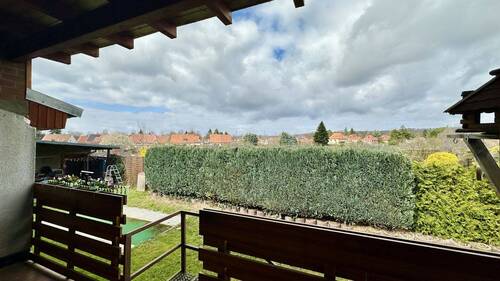 Überdachte Terrasse mit Weitblick - 