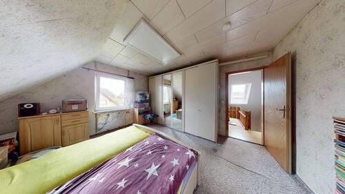 Zimmer 3 im Dachgeschoss - 